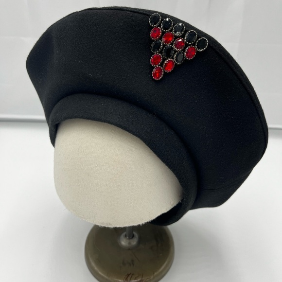 French Beret/French Hat/ Fall Hat/Winter Hat Hand Made - Picture 1 of 12
